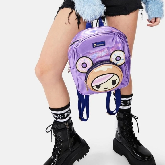 NWOT Tokidoki Tokifesta Donutella mini backpack - Picture 3 of 16